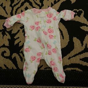 Pink Rose Onesie